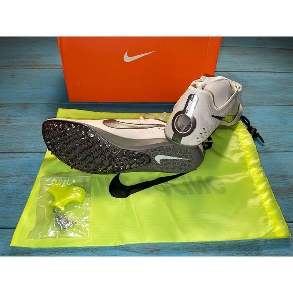 New Mens 14 Nike Zoom Victory Elite 2 Track Spikes Running Shoes 835998 001 - Picture 2 of 3